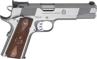 Full-size 1911 with fully adjustable target sights.